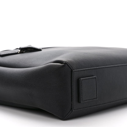 Saint Laurent Calfskin Bold Briefcase Black 7 of 10