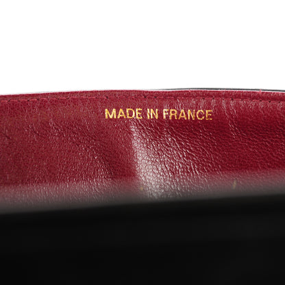 Chanel Lambskin Quilted Medium Double Flap Black 8 of 9