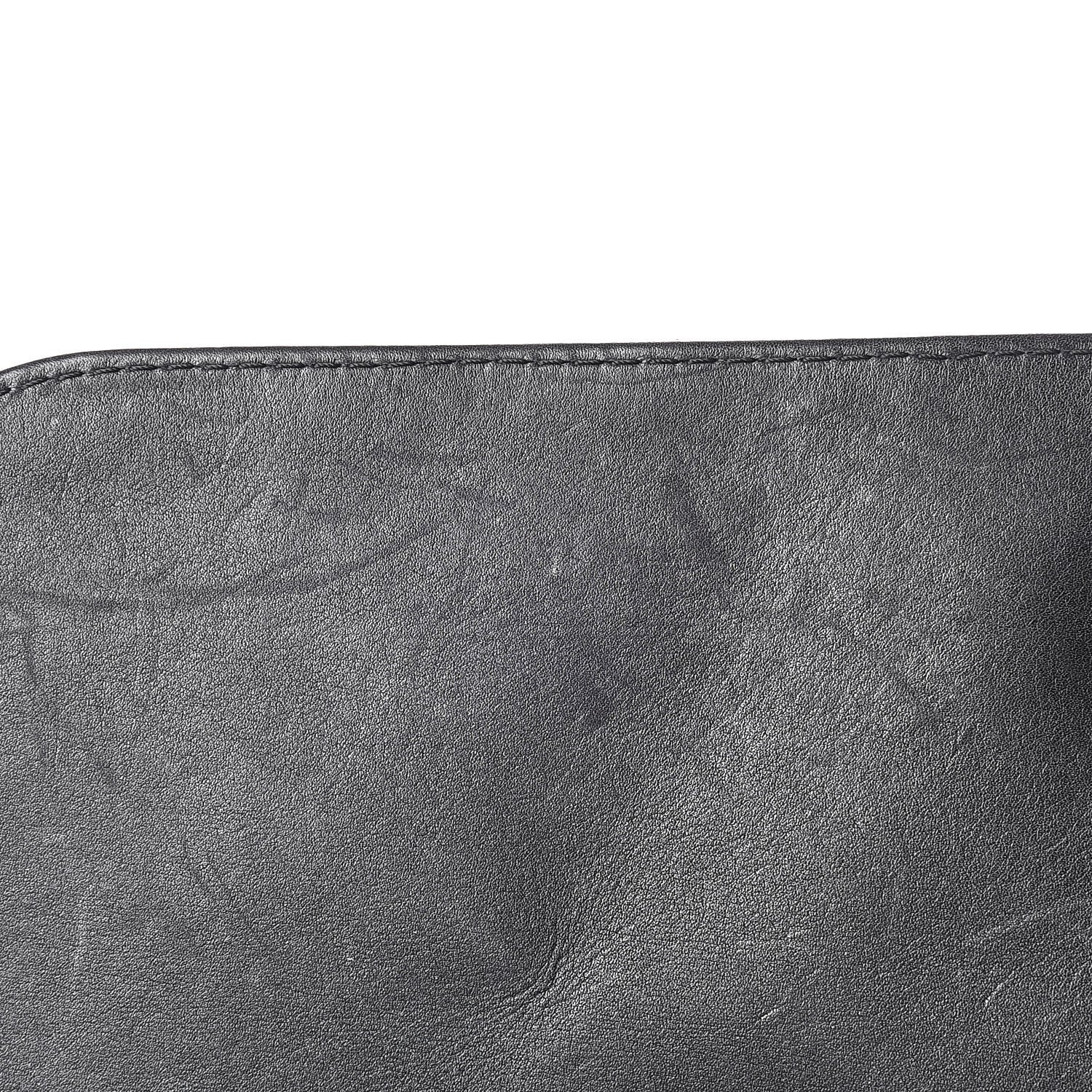 Chanel Calfskin Quilted In The Business Flap Bag Black 17 of 19