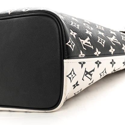 Louis Vuitton Empreinte Spring In The City Neverfull MM Black White Pink 9 of 9