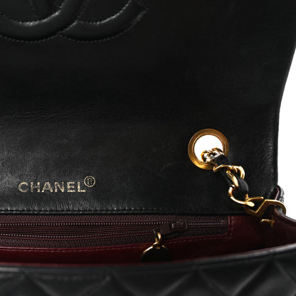 Chanel Lambskin Quilted Small Single Flap Black 6 of 11