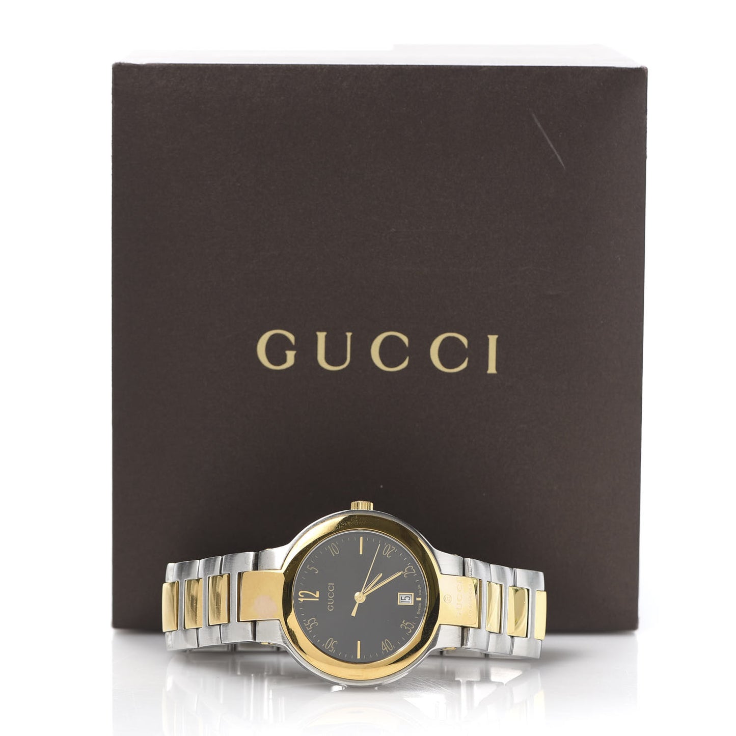 Stainless Steel 35mm 8900M Quartz Watch Black