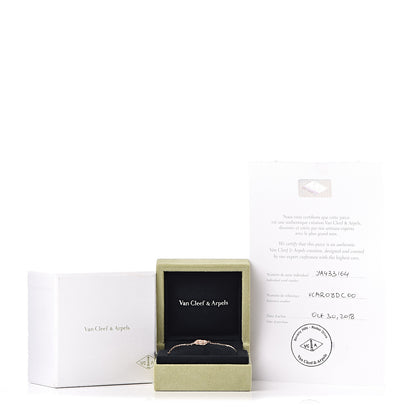 Van Cleef & Arpels 18K Rose Gold Sweet Alhambra Bracelet 6 of 6