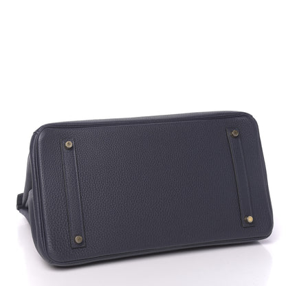 Hermes Togo Birkin 35 Bleu Nuit 5 of 40