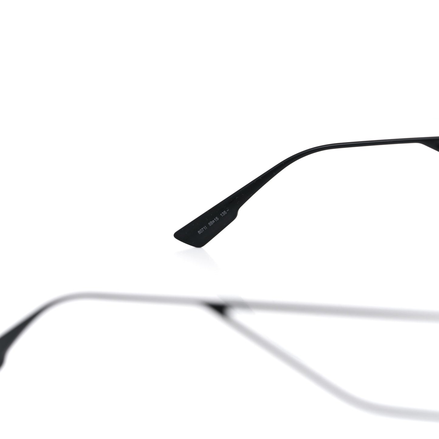 Square Injection Sunglasses Black Smoke