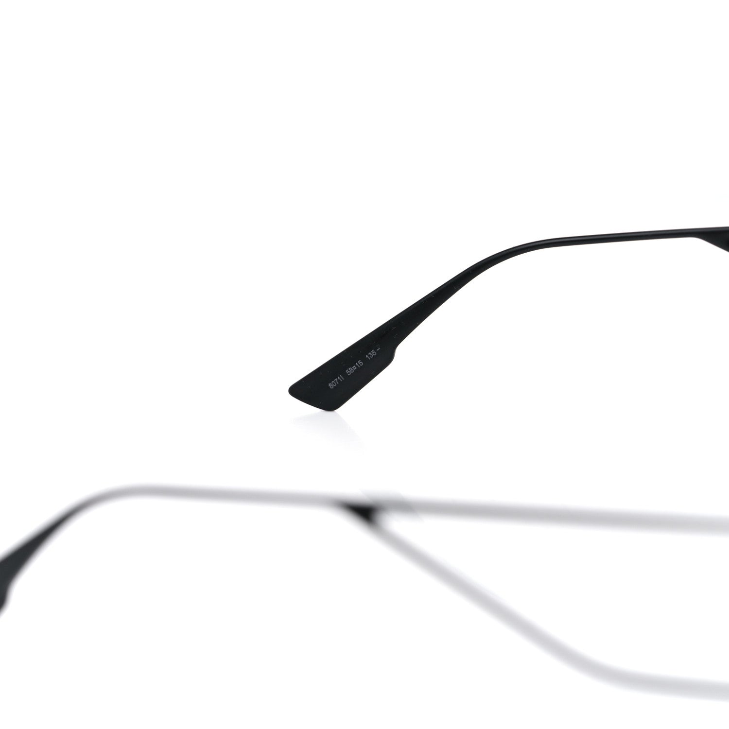 Christian Dior Square Injection Sunglasses Black Smoke 5 of 7