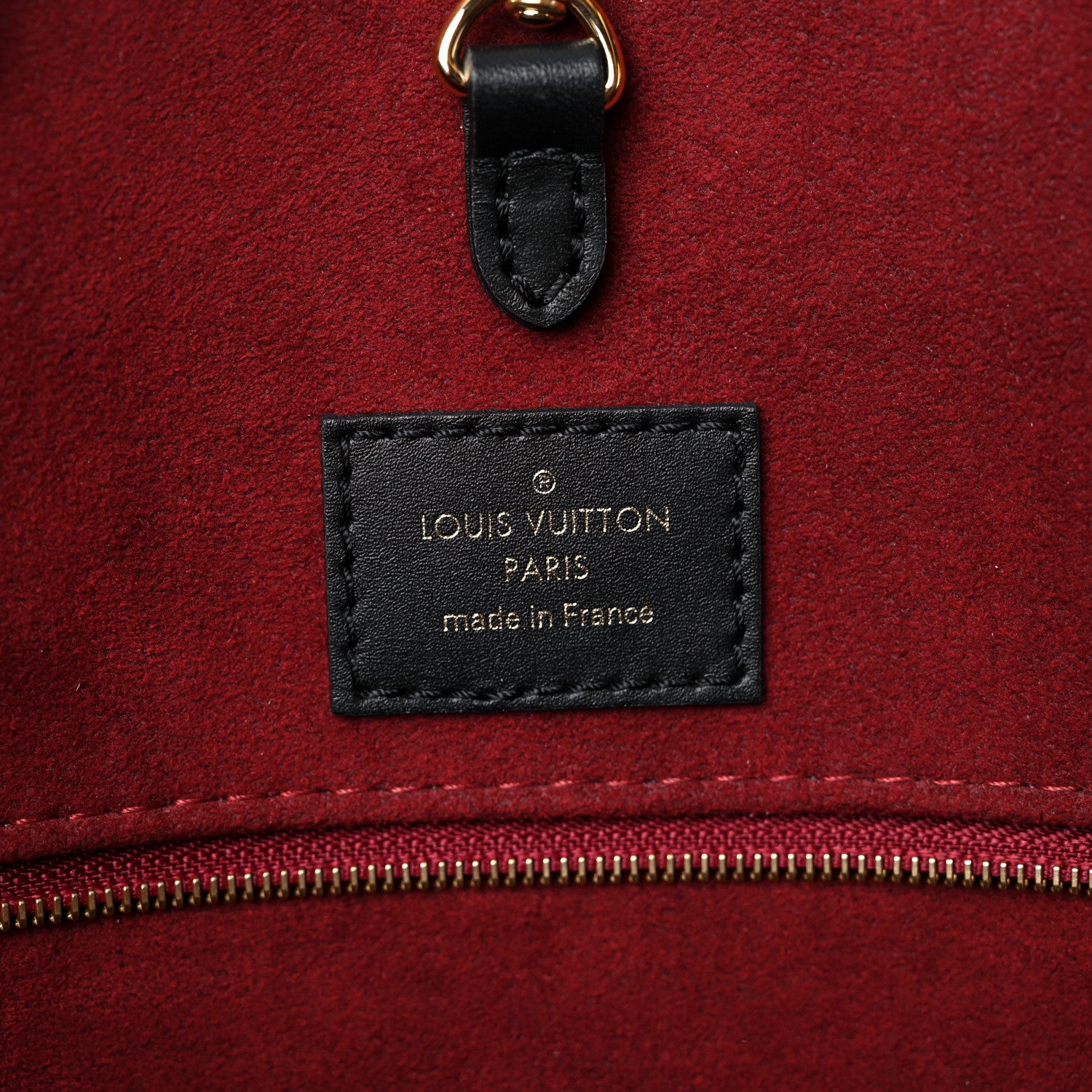 Louis Vuitton Empreinte Monogram Giant Onthego MM Black Beige 6 of 10