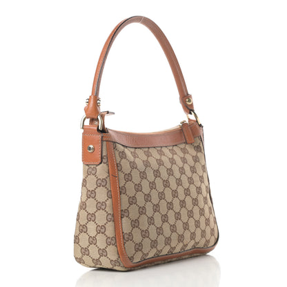 Gucci Monogram Small Abbey Shoulder Bag Brown 3 of 13