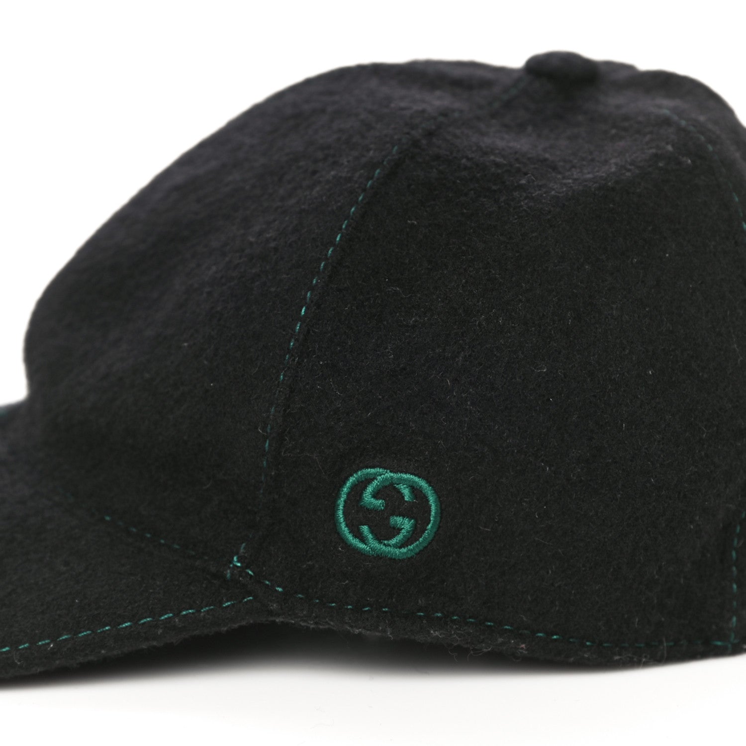 Gucci Cotton Web Interlocking G Baseball Hat S Black 4 of 8