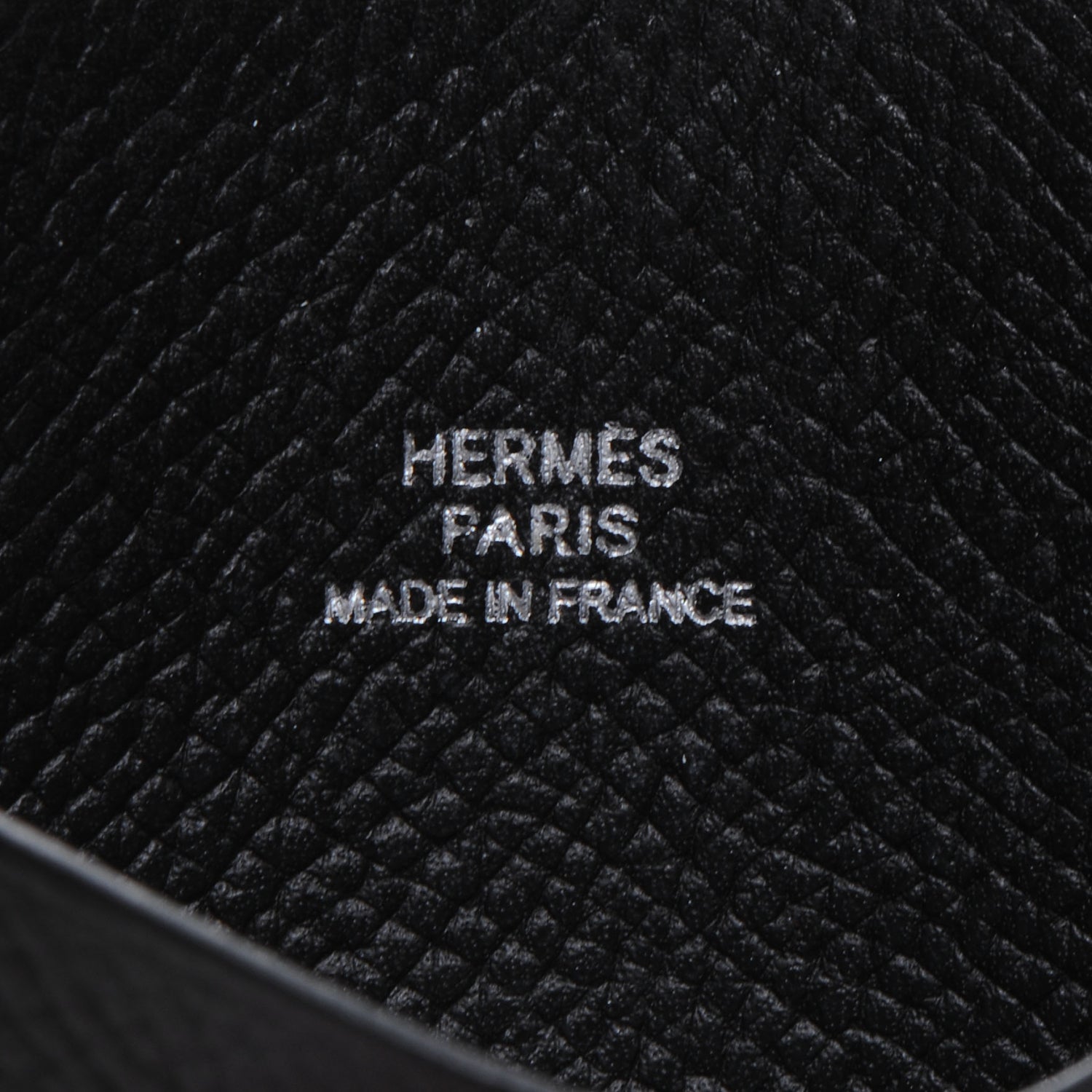 Hermes Epsom Card Holder Black 5 of 7