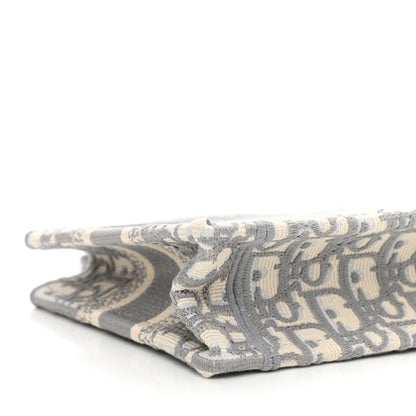 Christian Dior Oblique Mini Book Tote Grey Multicolor 9 of 11