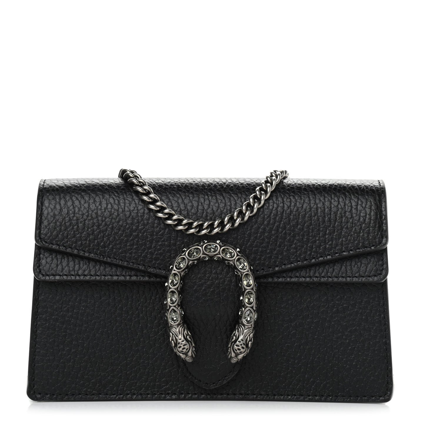 Calfskin Super Mini Dionysus Shoulder Bag Black