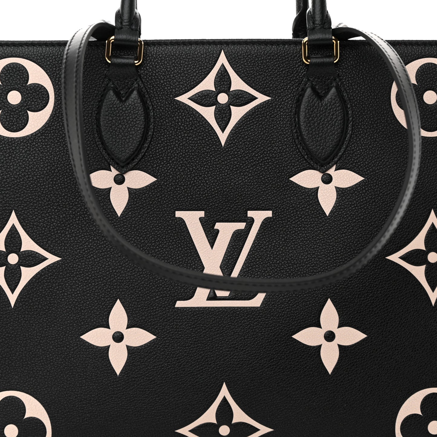 Empreinte Monogram Giant Onthego MM Black Beige