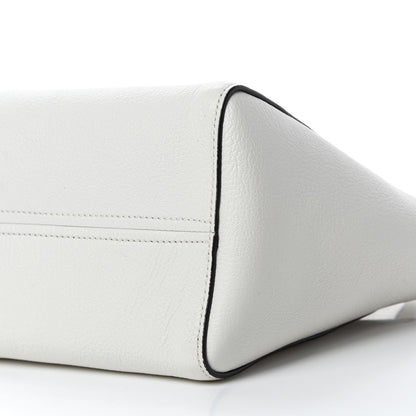 Miu Miu Goatskin Madras Zip Tote White 7 of 14