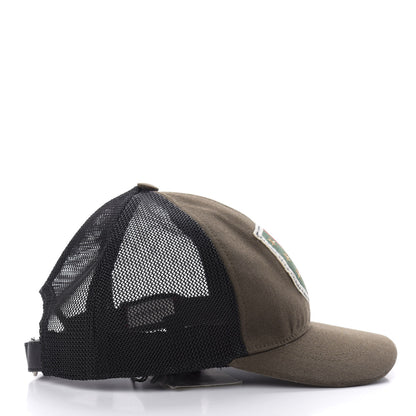 Gucci Cotton Baseball Hat Military Green 4 of 9