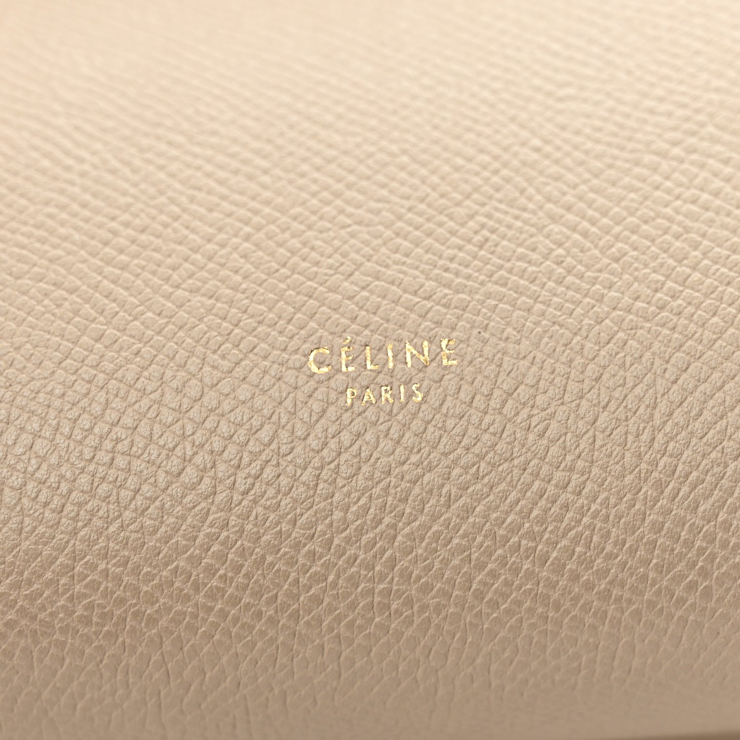 Grained Calfskin Mini Belt Bag Light Taupe