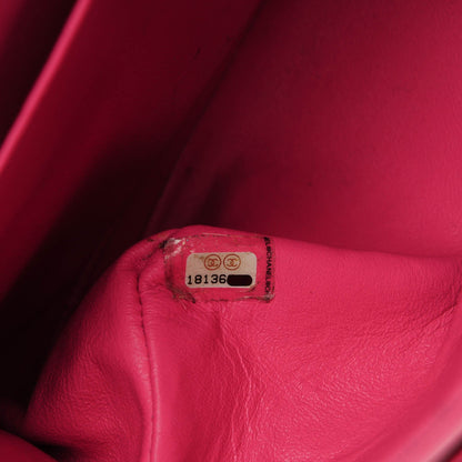 Chanel Iridescent Caviar Quilted Jumbo Double Flap Pink 16 of 21