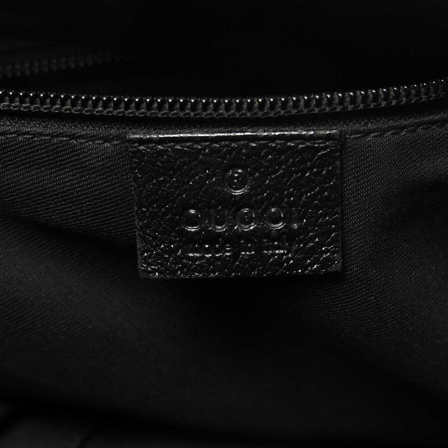 Monogram Web Medium Flat Messenger Bag Black