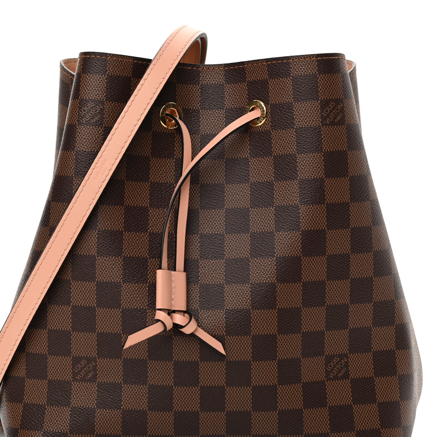 Damier Ebene Neonoe MM Venus Pink