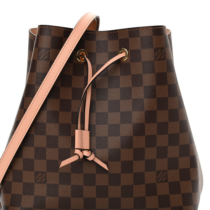 Louis Vuitton Damier Ebene Neonoe MM Venus Pink 8 of 11