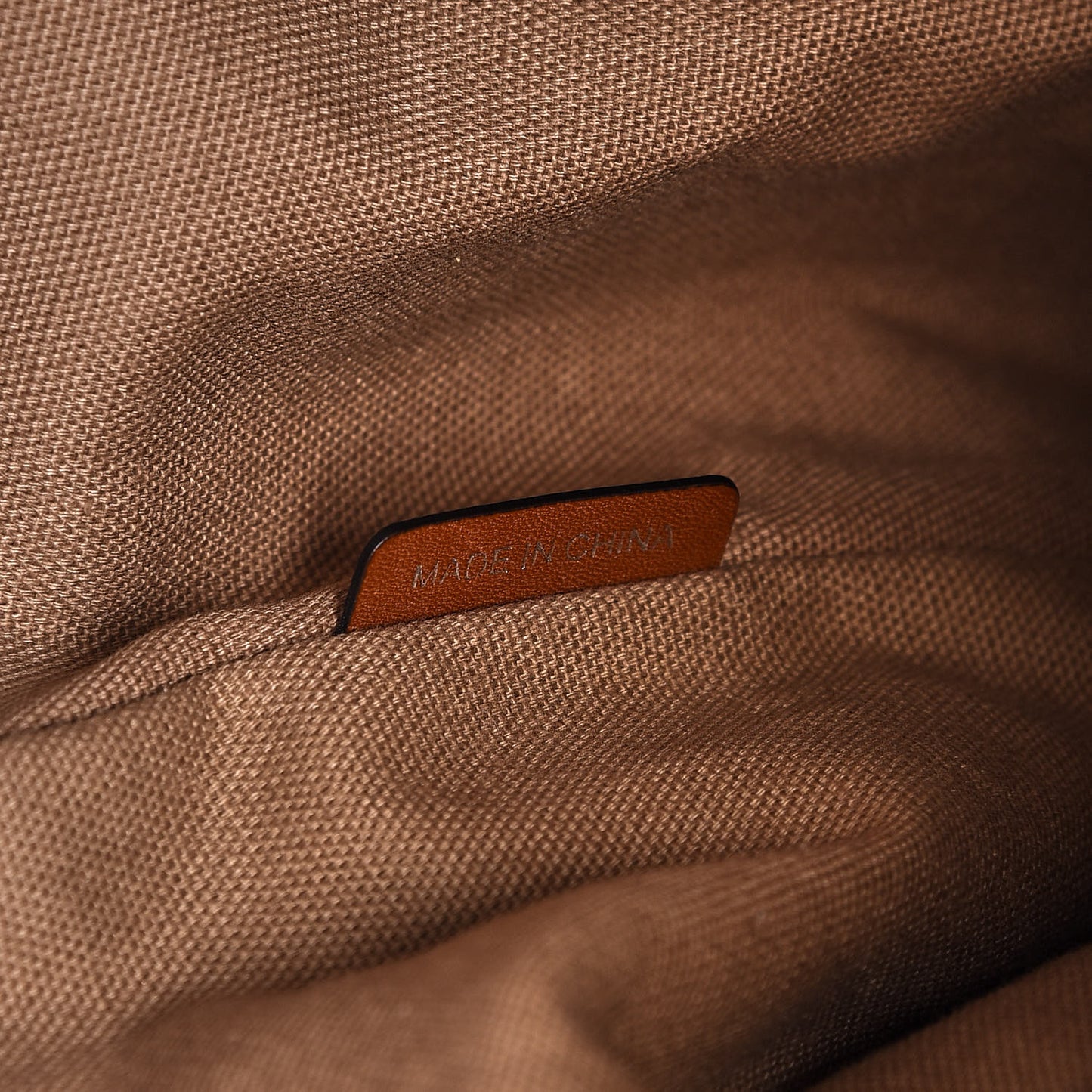 Canvas Mega Check Medium Traveler Tote Saddle Brown