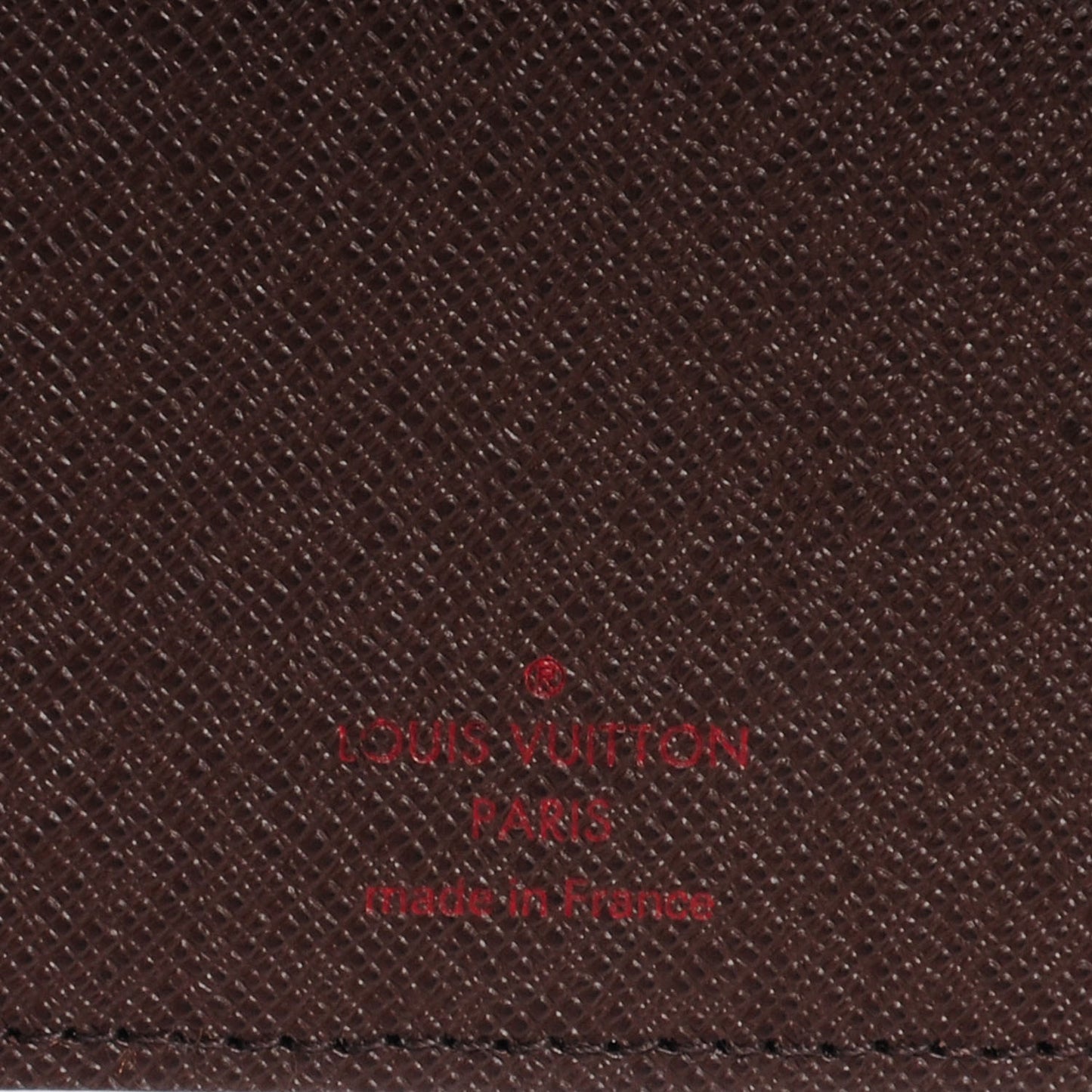 Damier Ebene Medium Ring Agenda