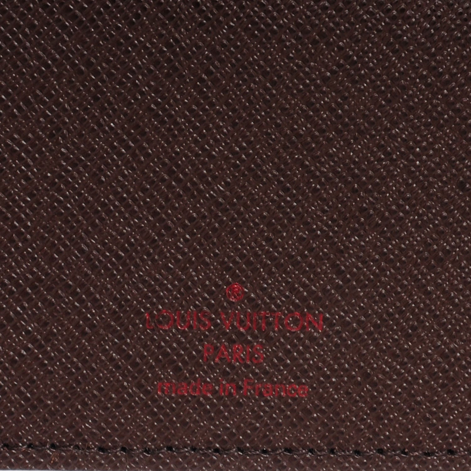 Louis Vuitton Damier Ebene Medium Ring Agenda 6 of 7