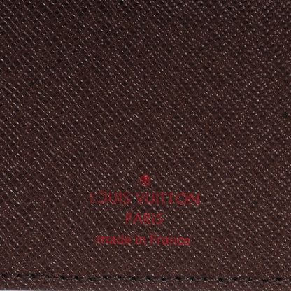 Louis Vuitton Damier Ebene Medium Ring Agenda 6 of 7