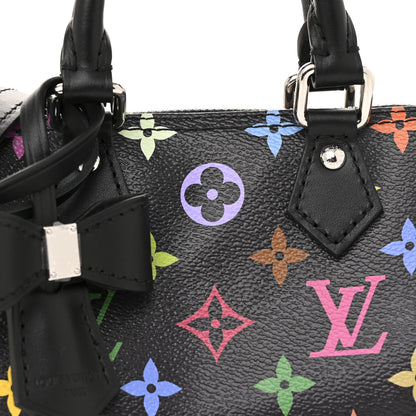 Louis Vuitton LV X TM Monogram Multicolor Nano Speedy Black 7 of 9