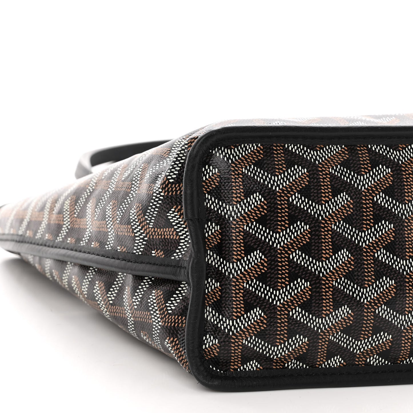 Goyardine Reversible Mini Anjou Black