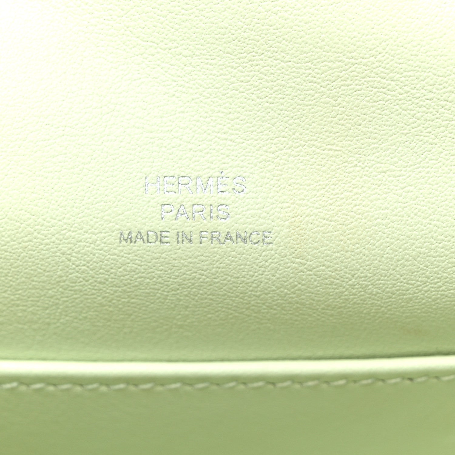 Hermes Swift Kelly Pochette Clutch Vert Fizz 6 of 12