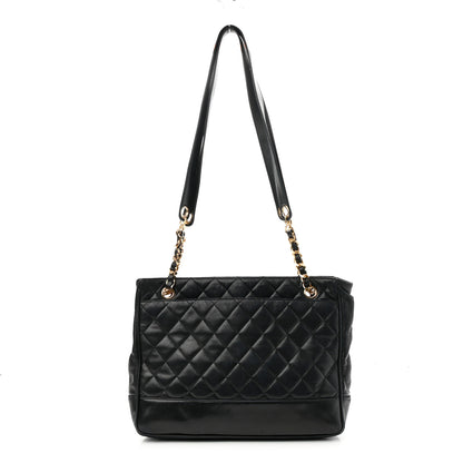 Chanel Lambskin Quilted Shoulder Bag Black 1 of 11