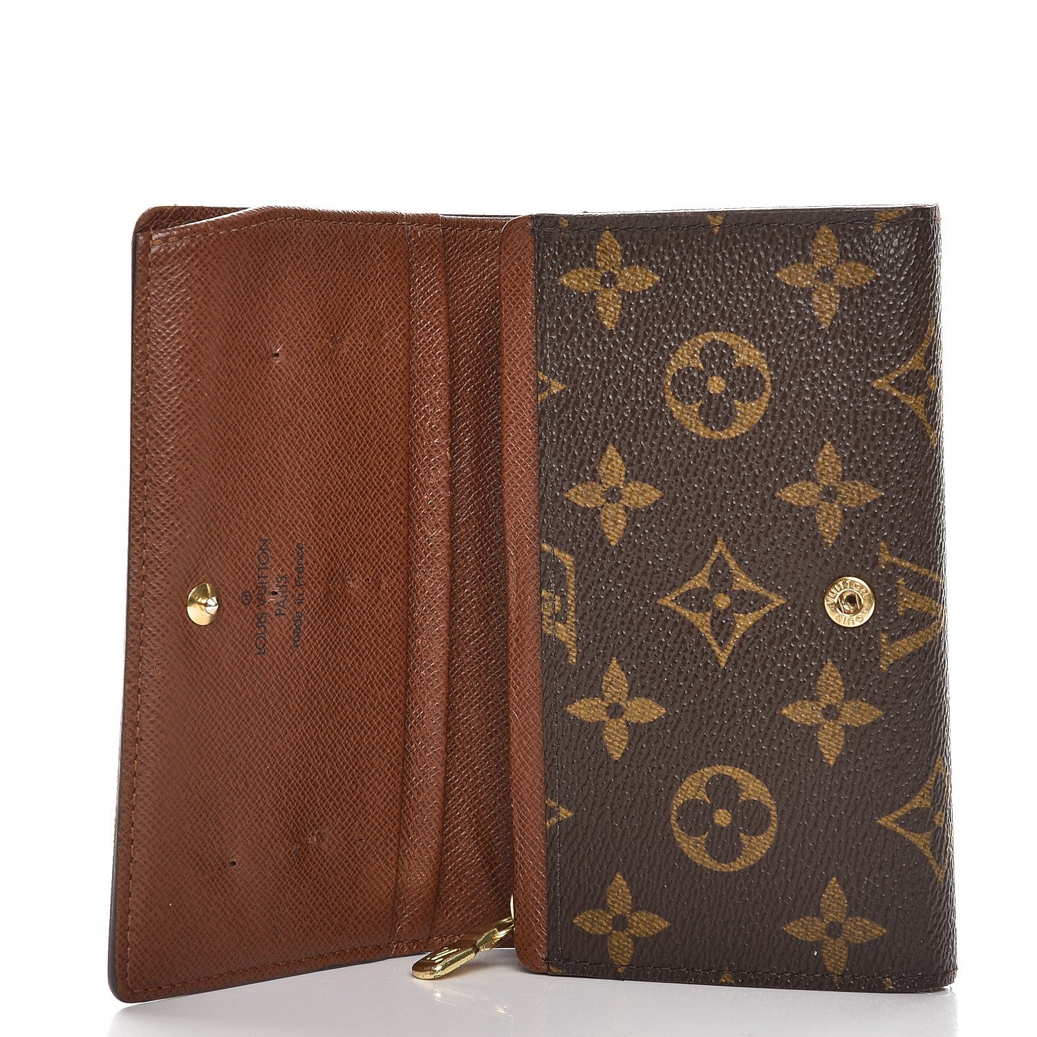 Louis Vuitton Monogram Porte-Monnaie Billets Tresor Wallet 6 of 9