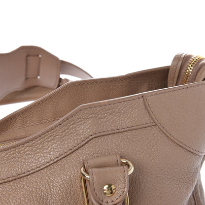 Balenciaga Chevre Gold Metallic Edge Hardware City Rose Des Sables 12 of 13