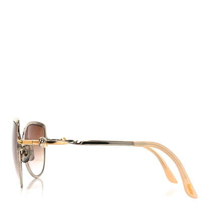 Cartier Metal Trinity Sunglasses CT0089S Brown 3 of 6