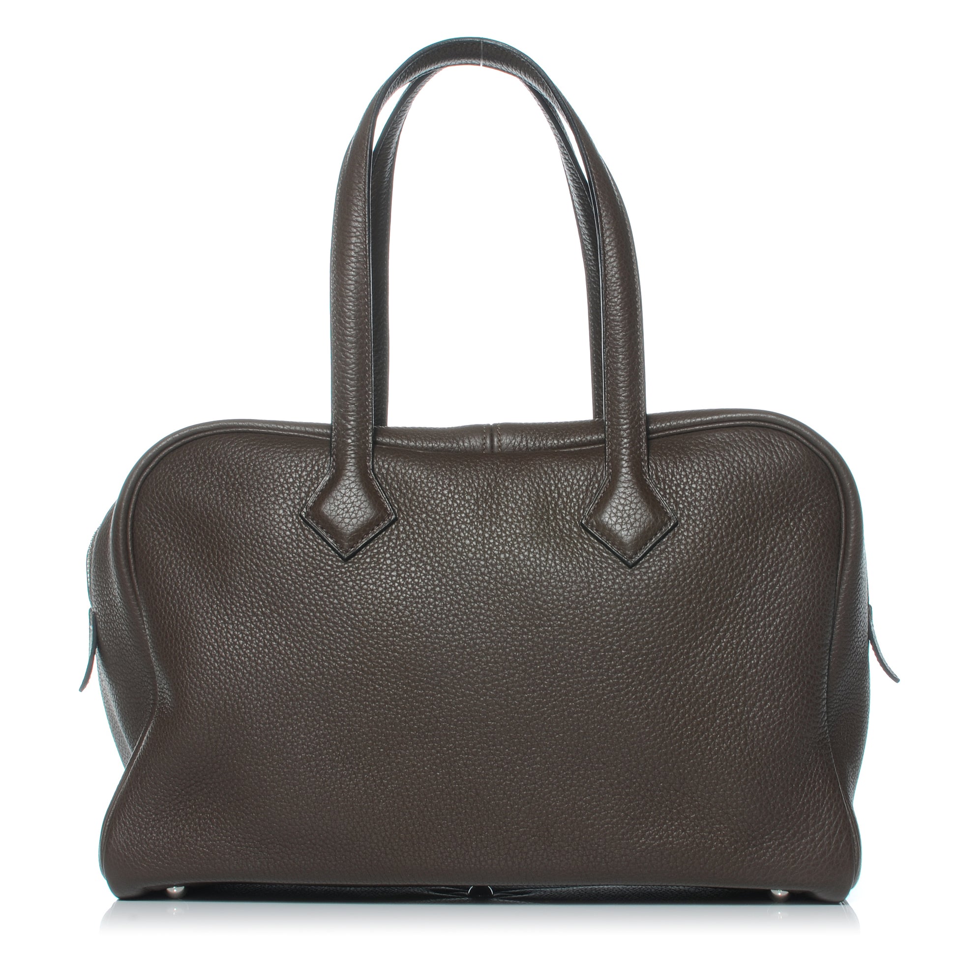 Hermes Taurillon Clemence Victoria II Fourre Tout 35 Cafe 1 of 8