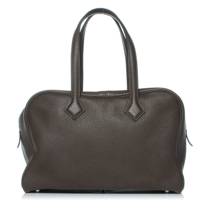 Hermes Taurillon Clemence Victoria II Fourre Tout 35 Cafe 1 of 8