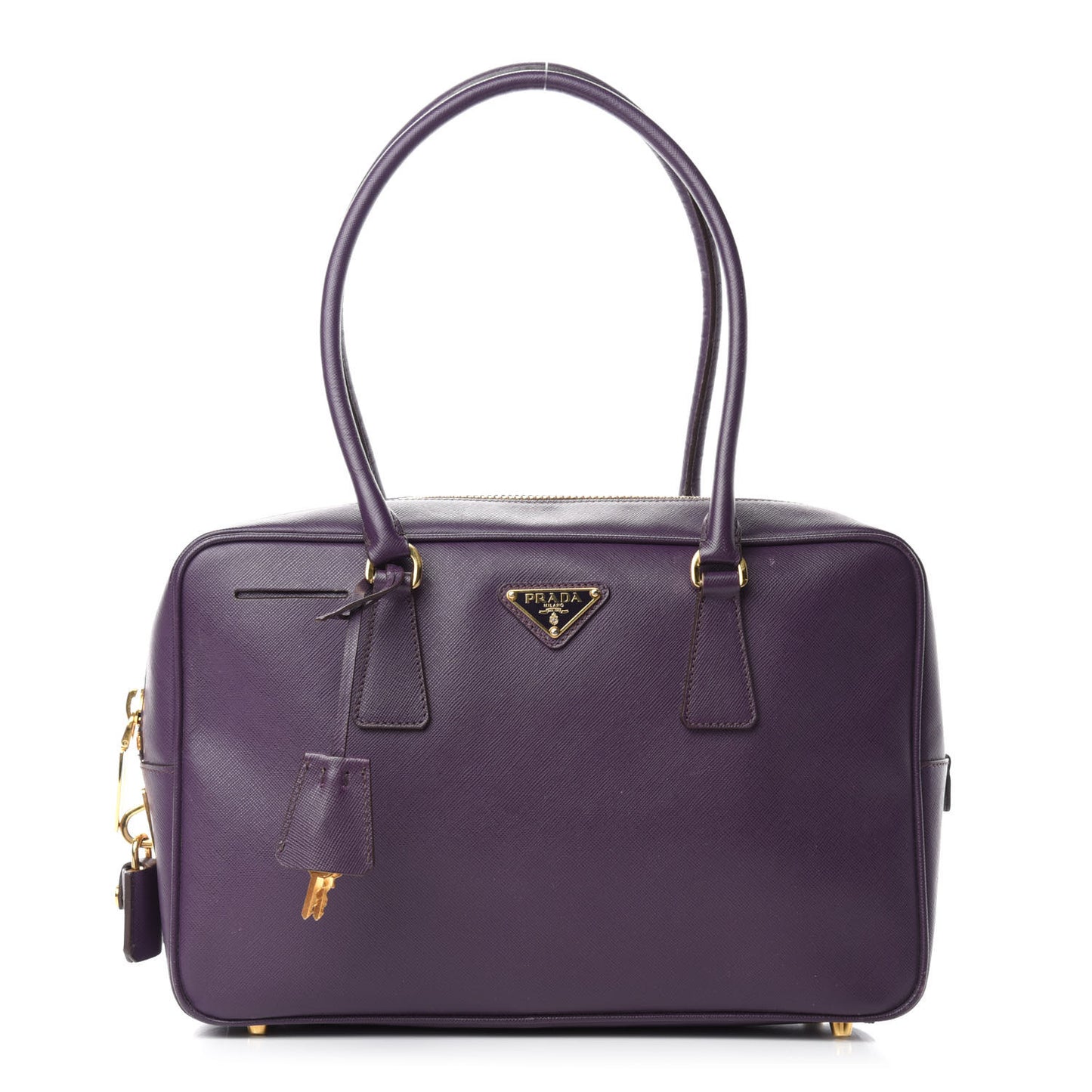 Saffiano Lux Bowler Viola