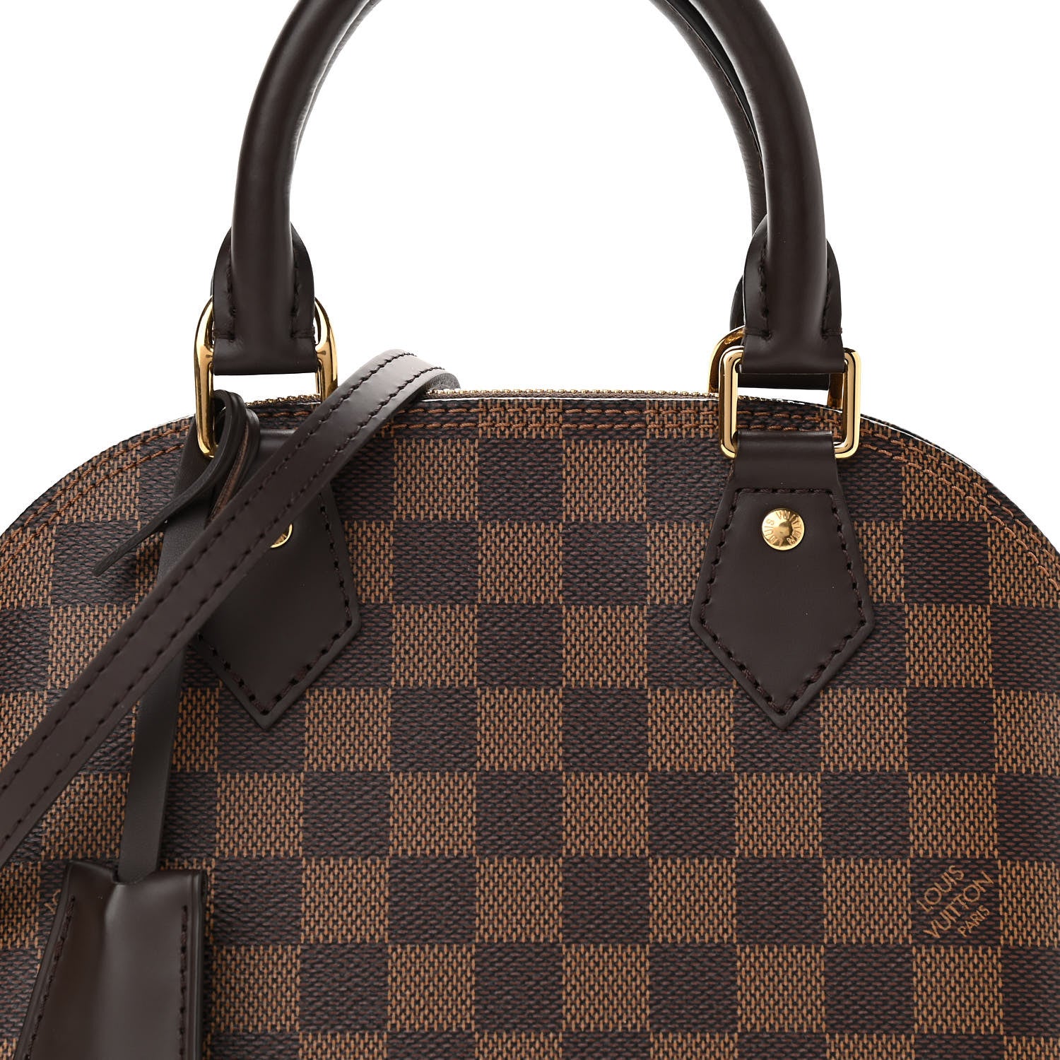 Louis Vuitton Damier Ebene Alma BB 7 of 9