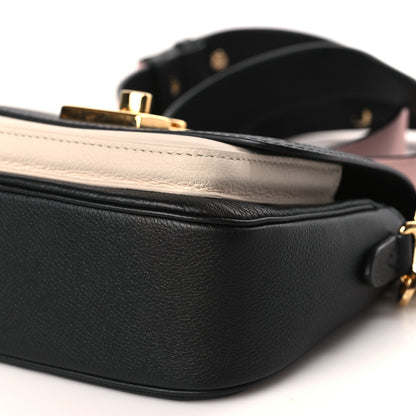 Louis Vuitton Grained Calfskin Lockme Tender Black 7 of 7