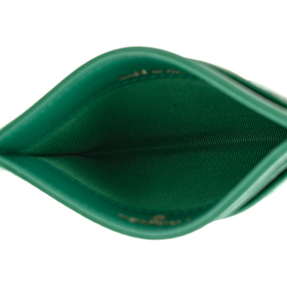 Chanel Lambskin Quilted Card Holder Green 4 of 8