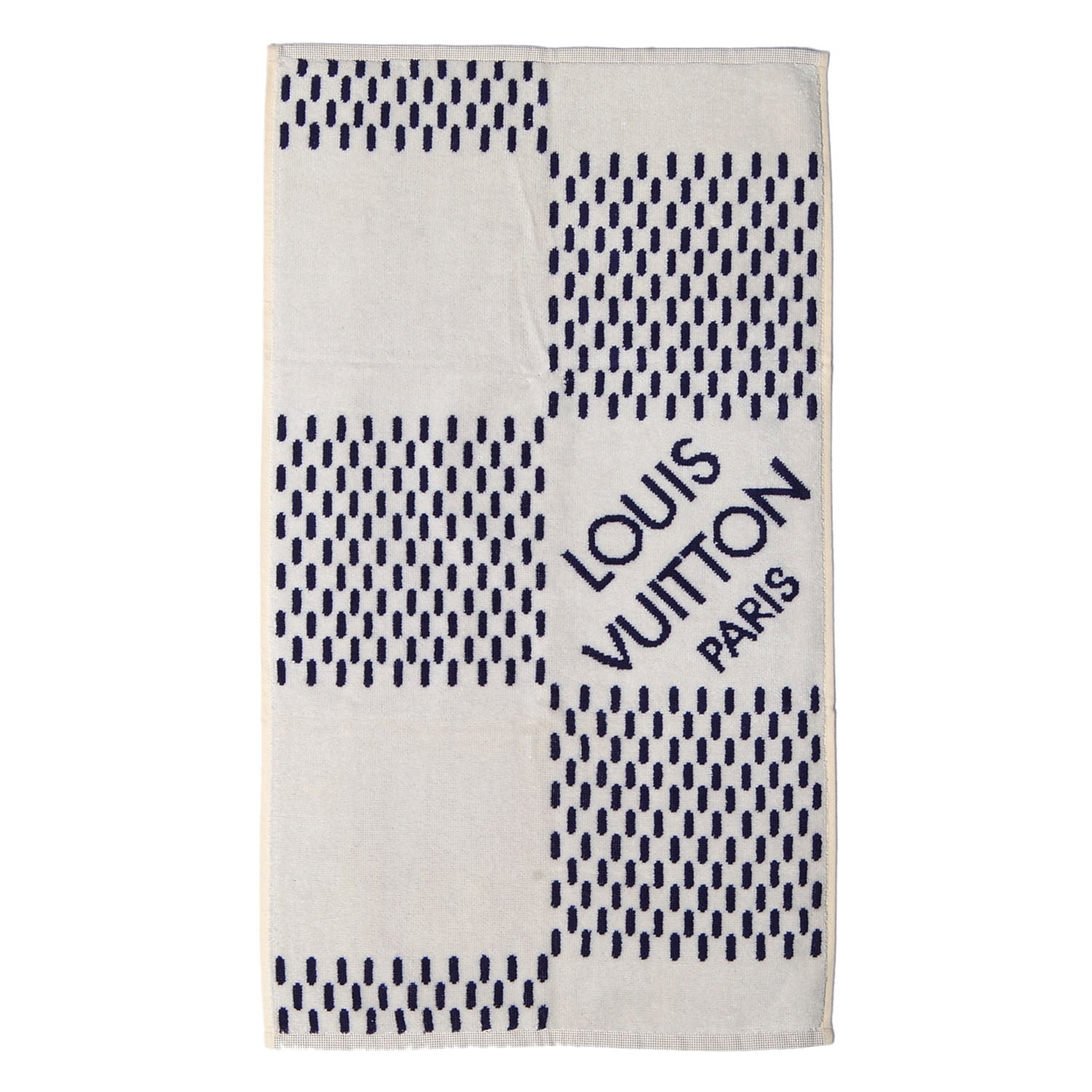 Louis Vuitton Damier Azur Headband Sweatband Towel Gym Set 5 of 11