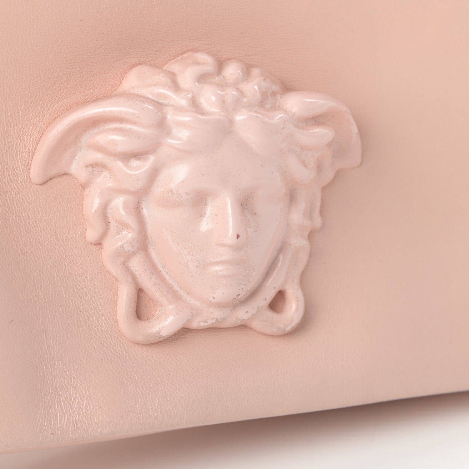 Versace Nappa Palazzo Sultan Shoulder Bag Light Pink 10 of 12