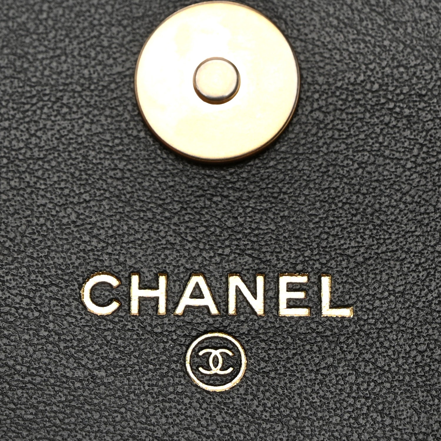 Chanel Lambskin Quilted 19 Flap Clutch Black 6 of 12