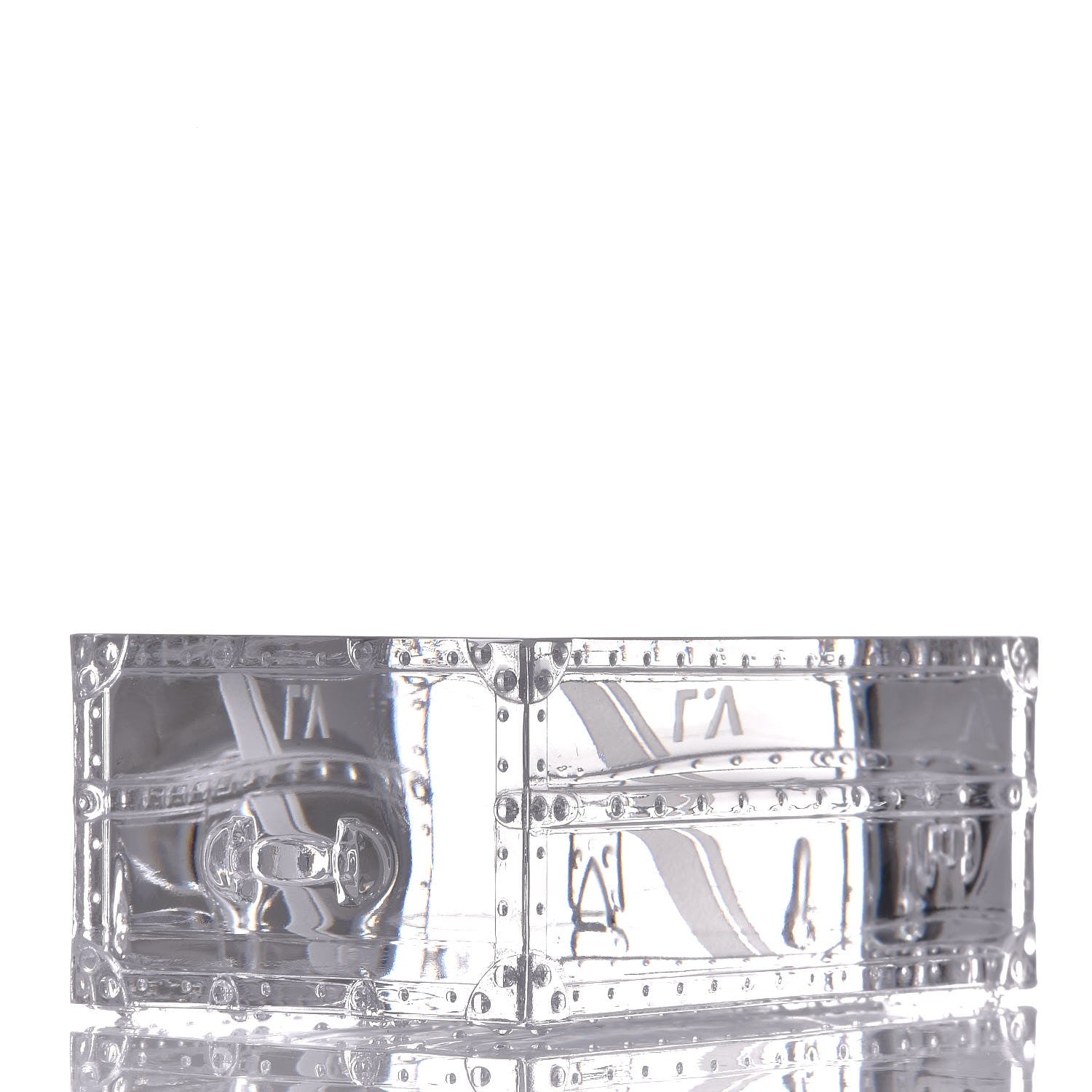 Louis Vuitton Crystal Trunk Paperweight 4 of 7