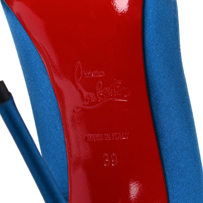 Christian Louboutin Satin So Kate 120 Pumps 39 Positano 6 of 14