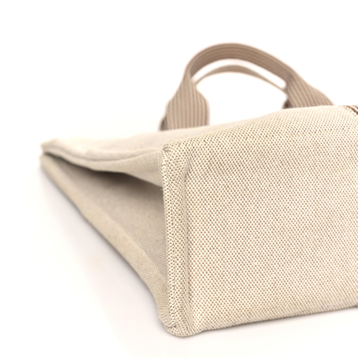 Hermes Canvas Fourre Tout MM Beige 8 of 10