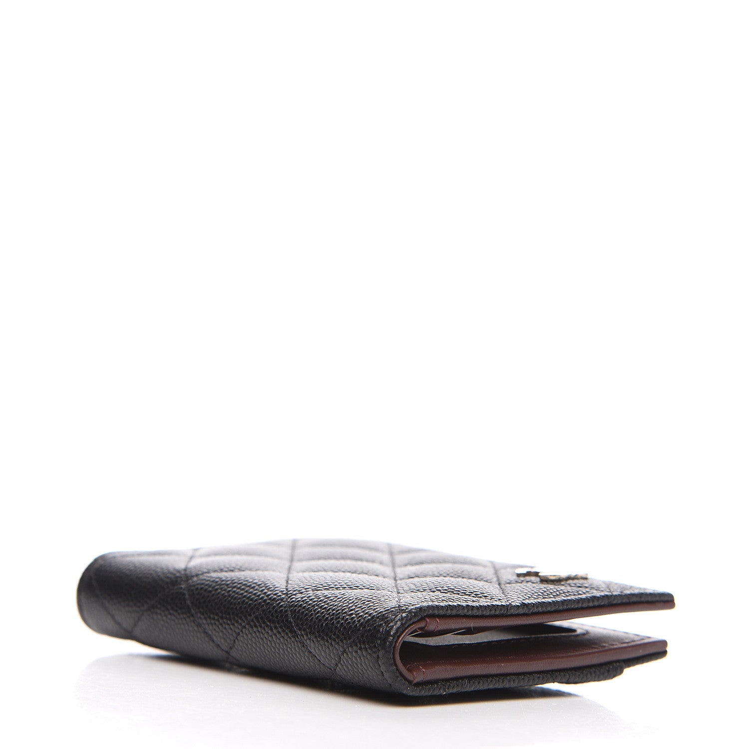 Chanel Caviar Quilted Card Holder Wallet Black 3 of 8