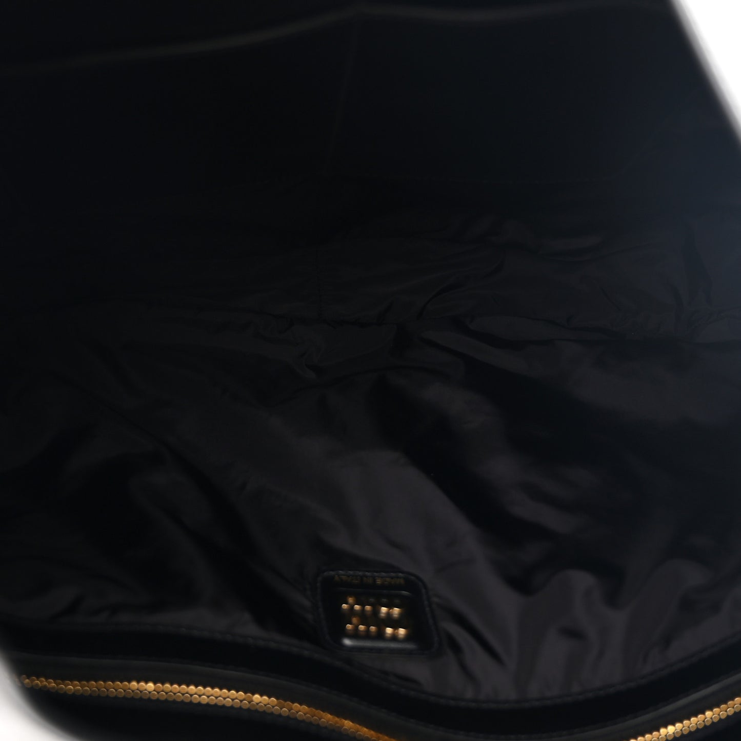 Nappa Hobo Bag Black