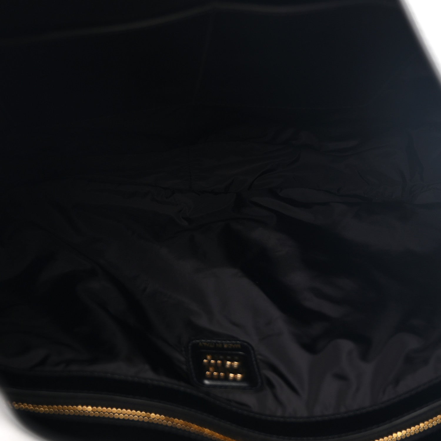 Miu Miu Nappa Hobo Bag Black 5 of 9